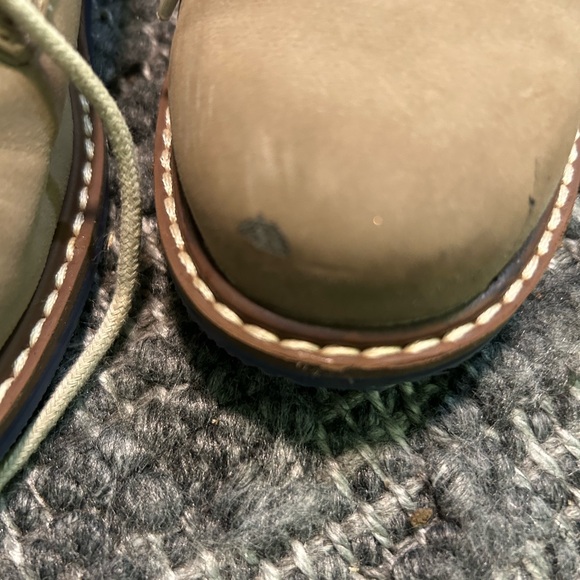 Tan Lace-Up Oxford Shoes Little Boys 11.5 - Picture 3 of 5